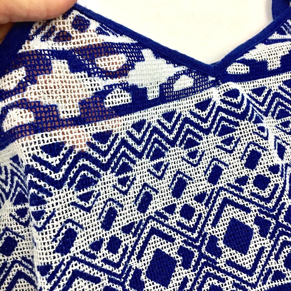 Mesh Aztec Tank - Picture 2 of 5